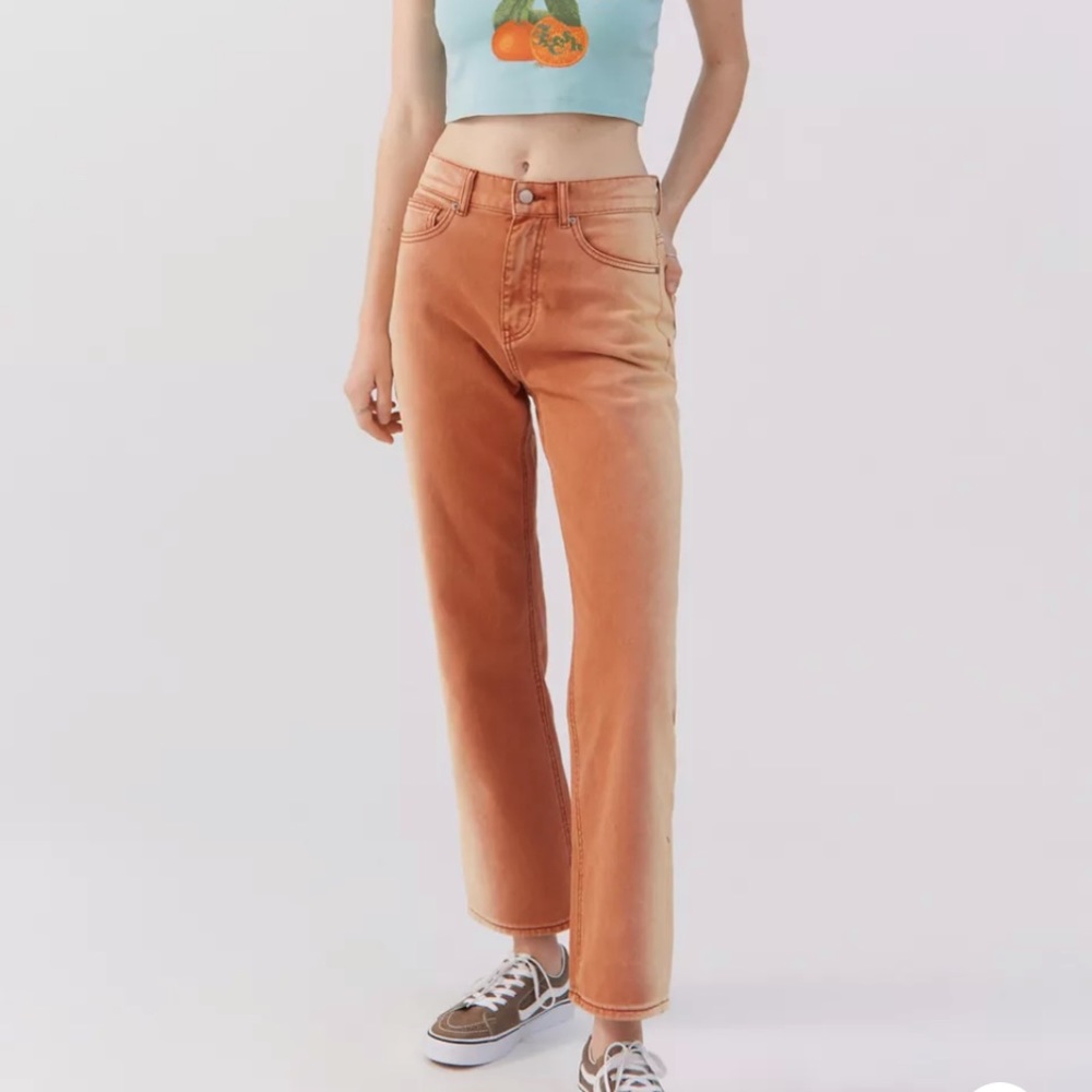 NWT UO Ombré Rust High Rise Cowboy Jeans - Huntington Wash - Final Price